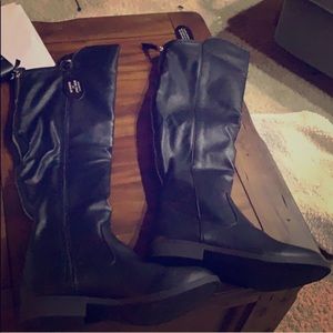 Macy’s Style & Co. knee high full zip boots